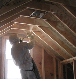 Columbus OH attic spray foam insulation
